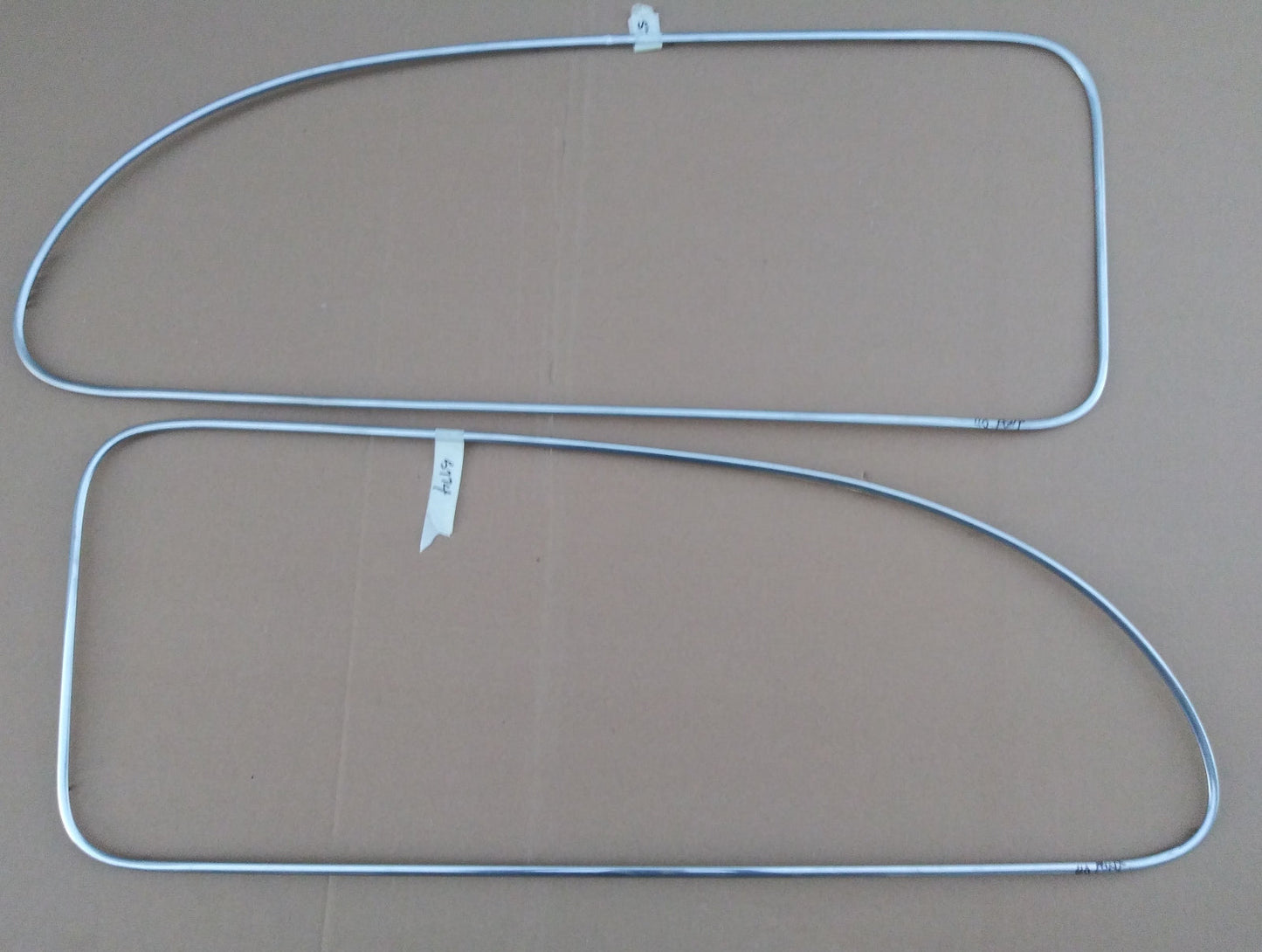 1940 Pontiac 2 dr humpback quarter window trim