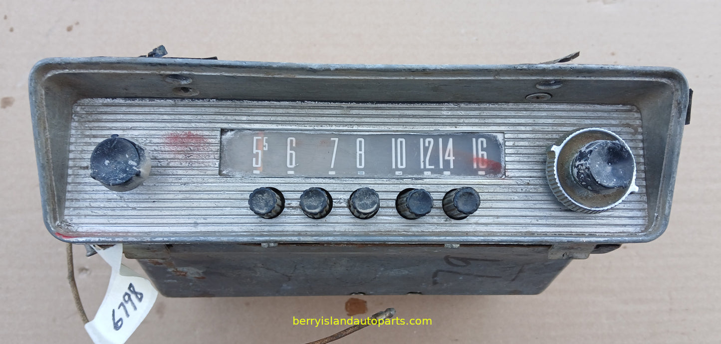 1952-53 Ford AM Radio OEM