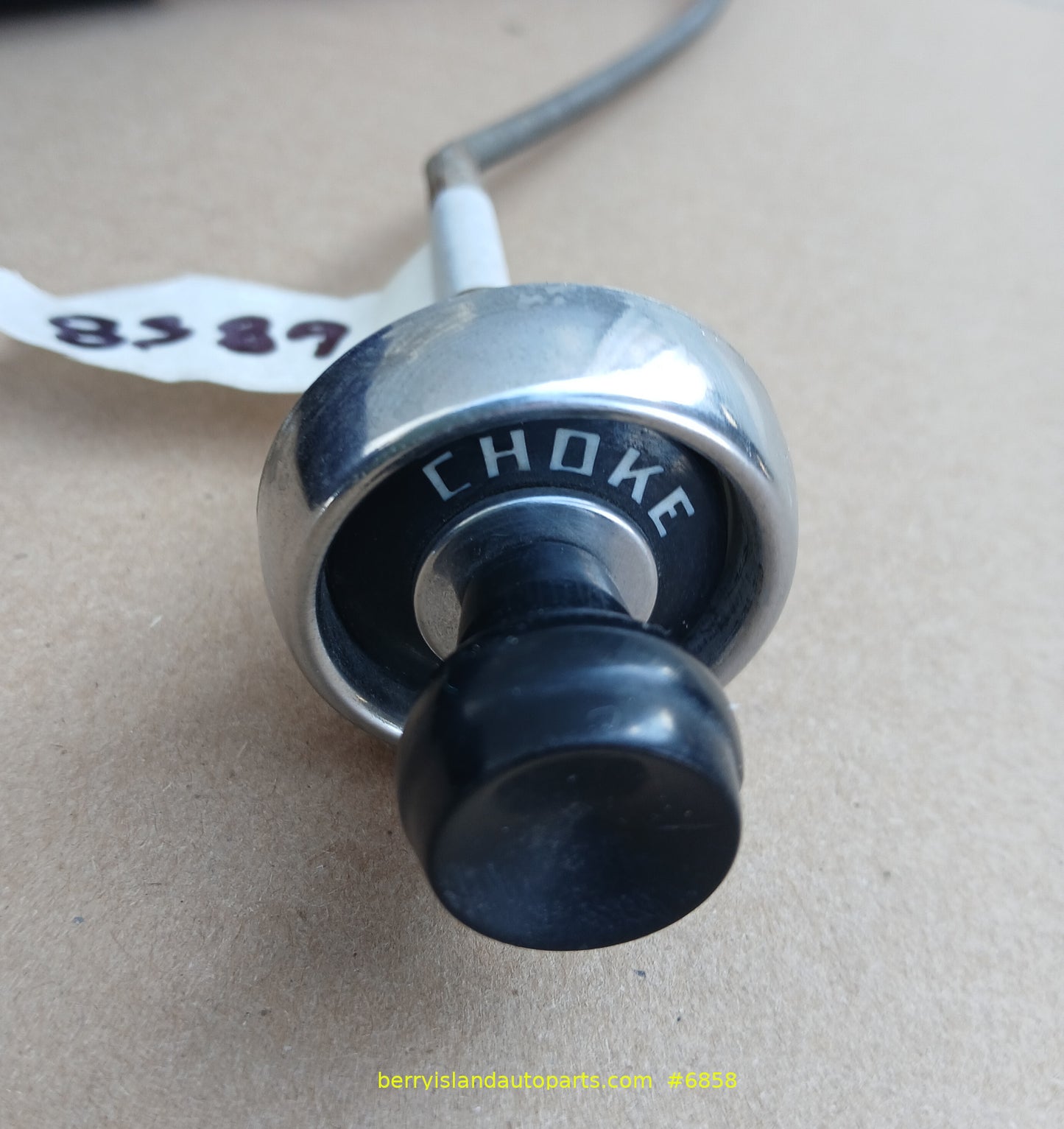 1952 Ford Choke Cable Crestline Customline
