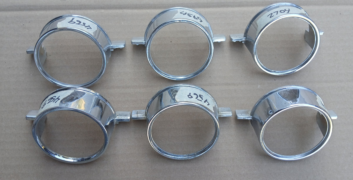 1964 Chevrolet Impala Taillight Lens Trim Lot of 6 NEW