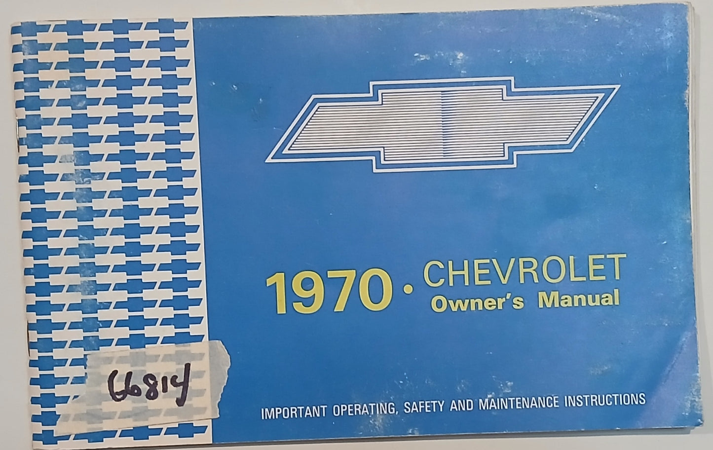 1970 Chevrolet Owners Manual