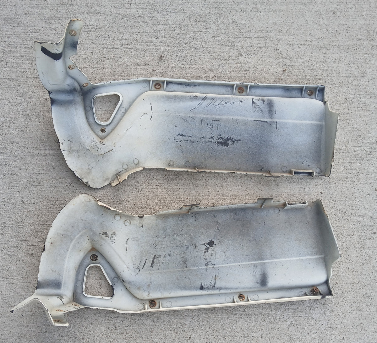 1977 Ford Thunderbird Front Bumper Fillers pair