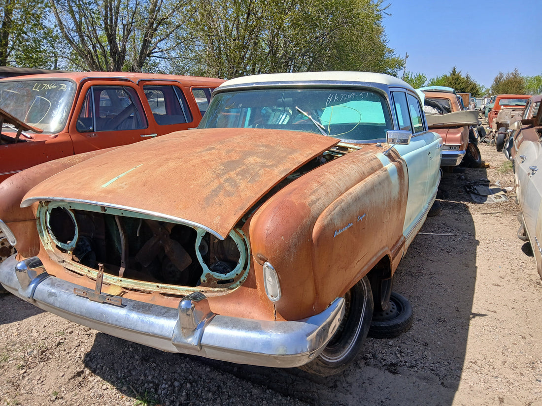 Antique of the Week: 1951 Nash Ambassador at Ewe Pullet