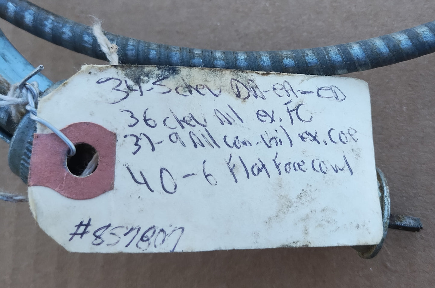 1934-40 Chevrolet Speedometer Cable