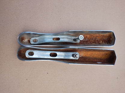 1940s-50s bumper guards pair