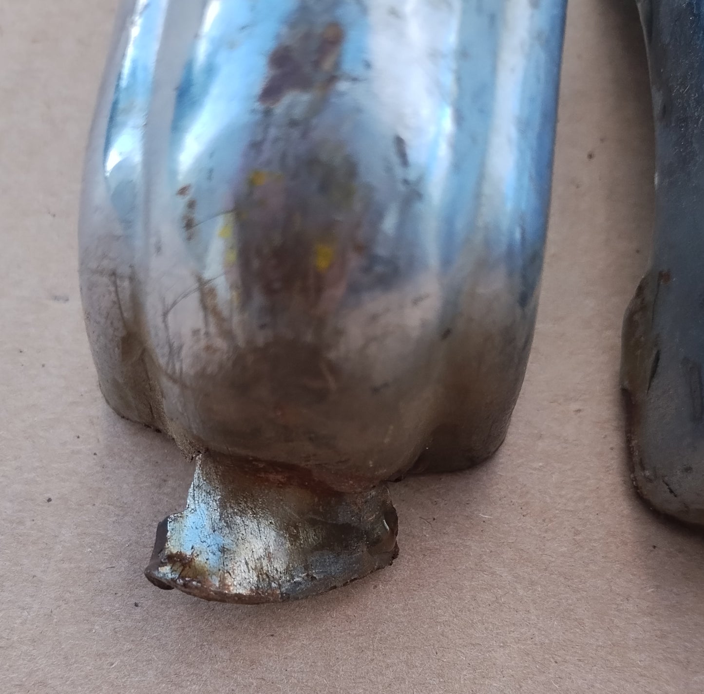 1946 Ford rear bumper guards pair