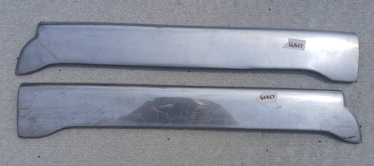1947 Kaiser Manhattan Fender Skirts pair