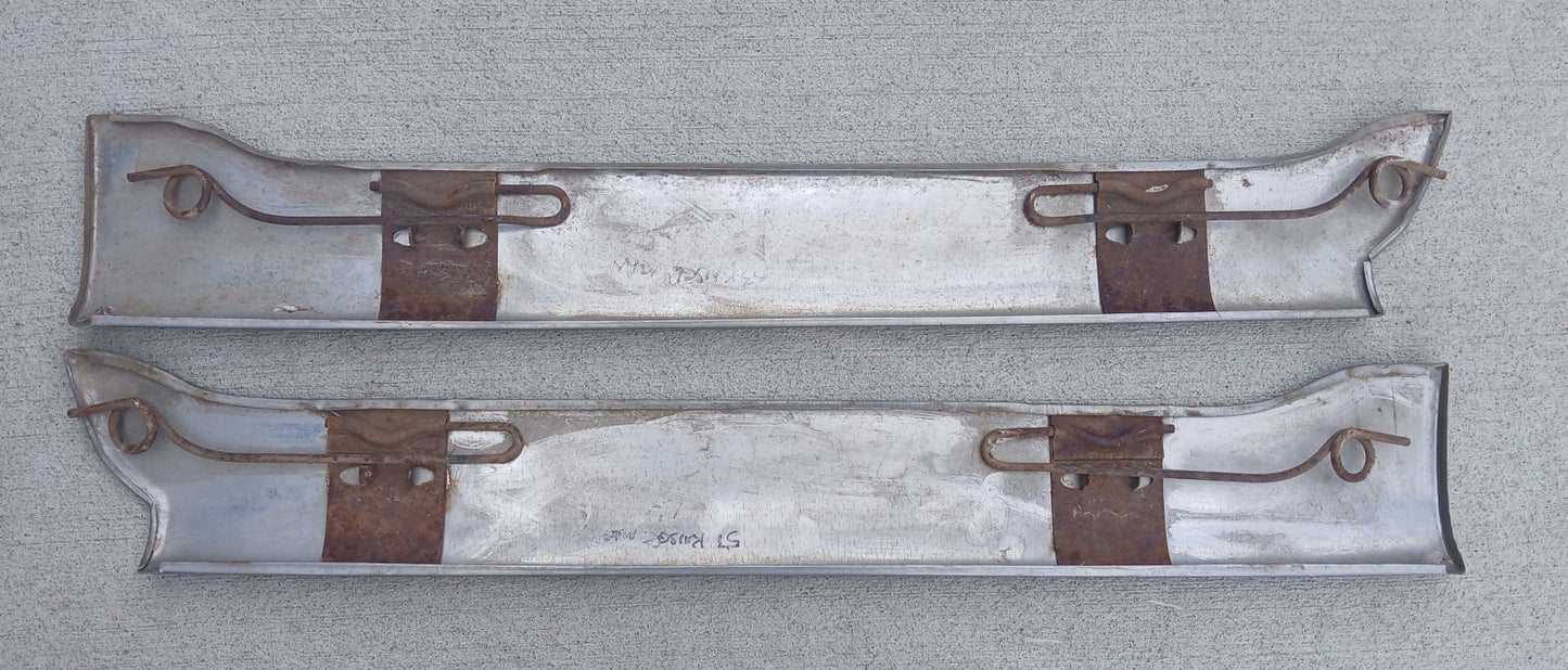 1947 Kaiser Manhattan Fender Skirts pair