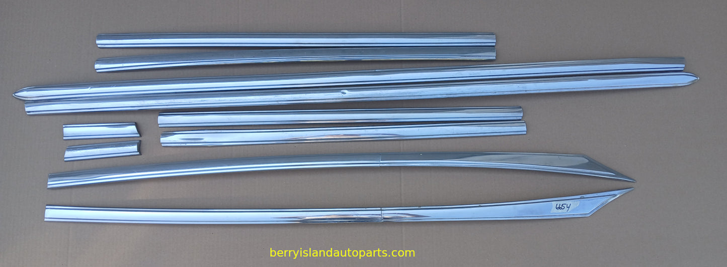 1948 Lincoln Zephyr 4 Door Sedan Side Trim