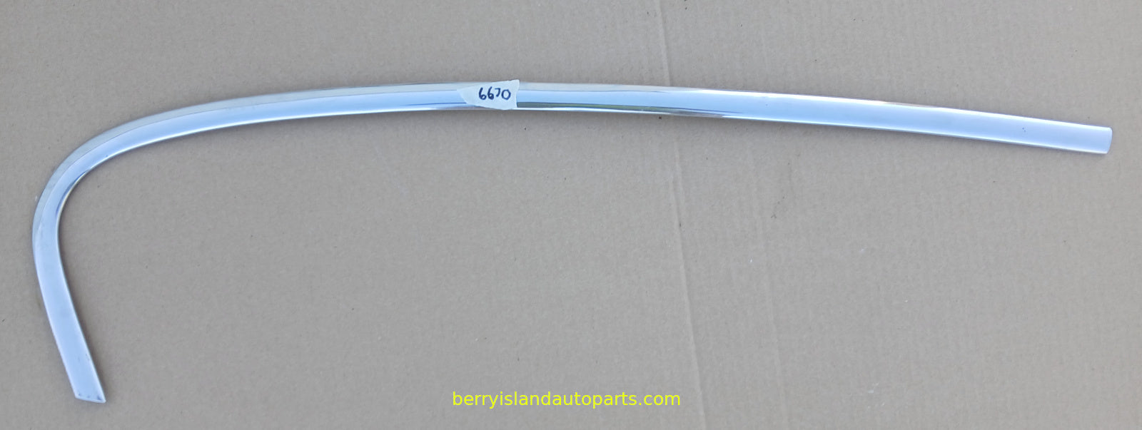 1950 Chevrolet Fastback Passenger Rear Quarter Window Trim Deluxe