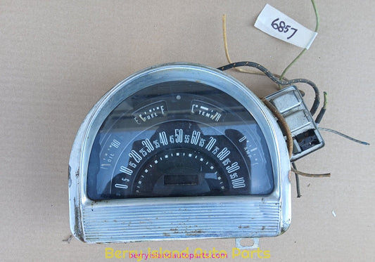 1952 Ford Speedometer Cluster Crestline Customline Victoria