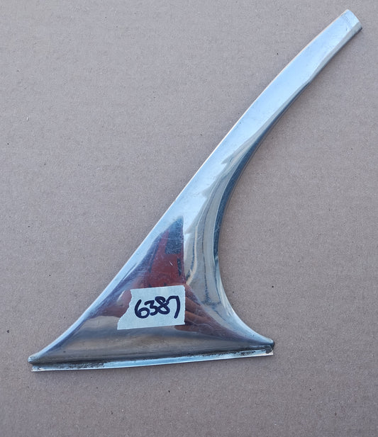 1953-54 Chevrolet C pillar trim passenger side