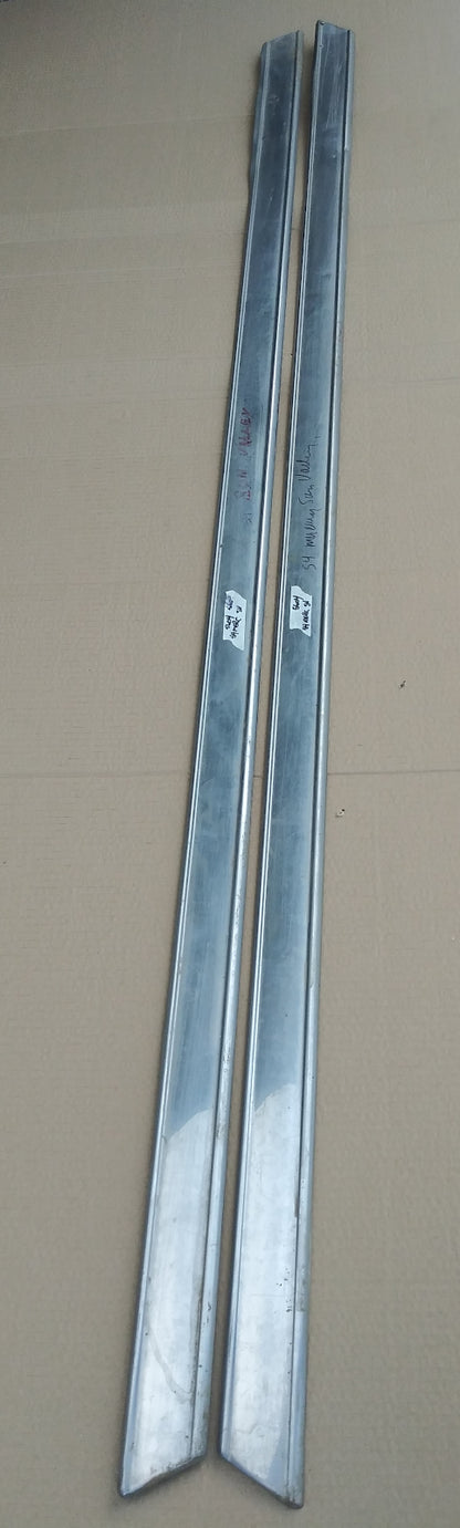 1953-54 Mercury Sun Valley lower rocker trim pair