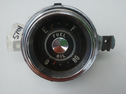 1955-56 Pontiac fuel oil gauge