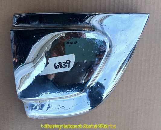 1956 Desoto Firedome Left Front Fender Gravel Shield