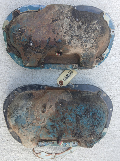 1958 Edsel Headlight Housing Buckets pair Citation Pacer Burmuda