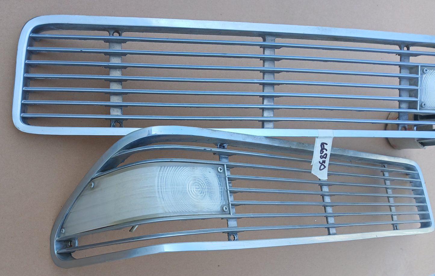 1958 Edsel Lower Grilles pair Pacer Citation Villager Corsair