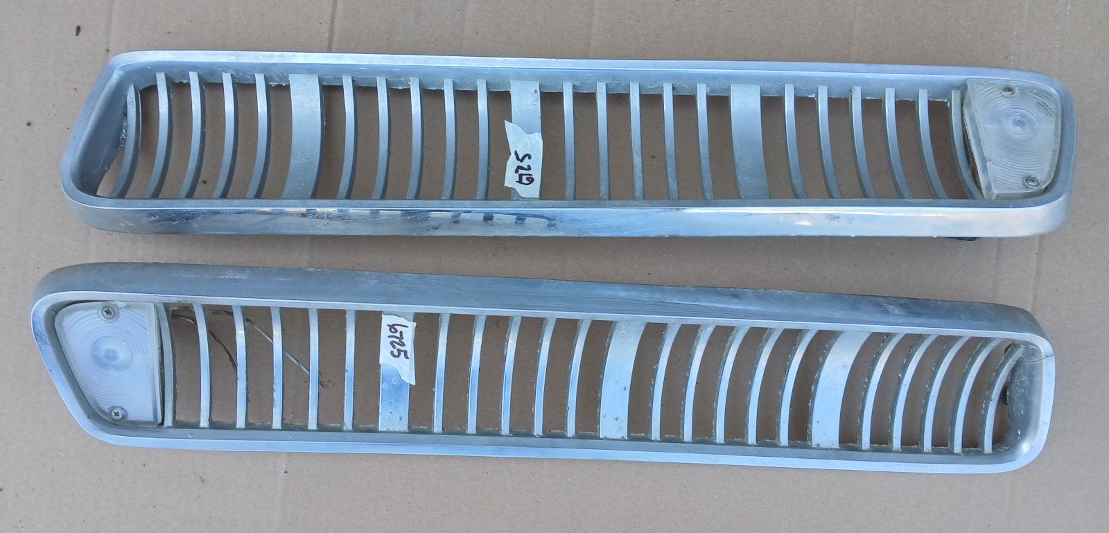 1958 Mercury Lower Grilles Pair Monterey Park Lane Colony Park Villager