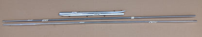 1959 Chevrolet 4 Door Rear Quarter Wing Trim Set Impala Belair Biscayne
