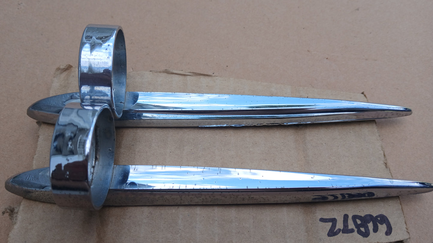 1959 Ford Galaxie Fender Ornaments Pair