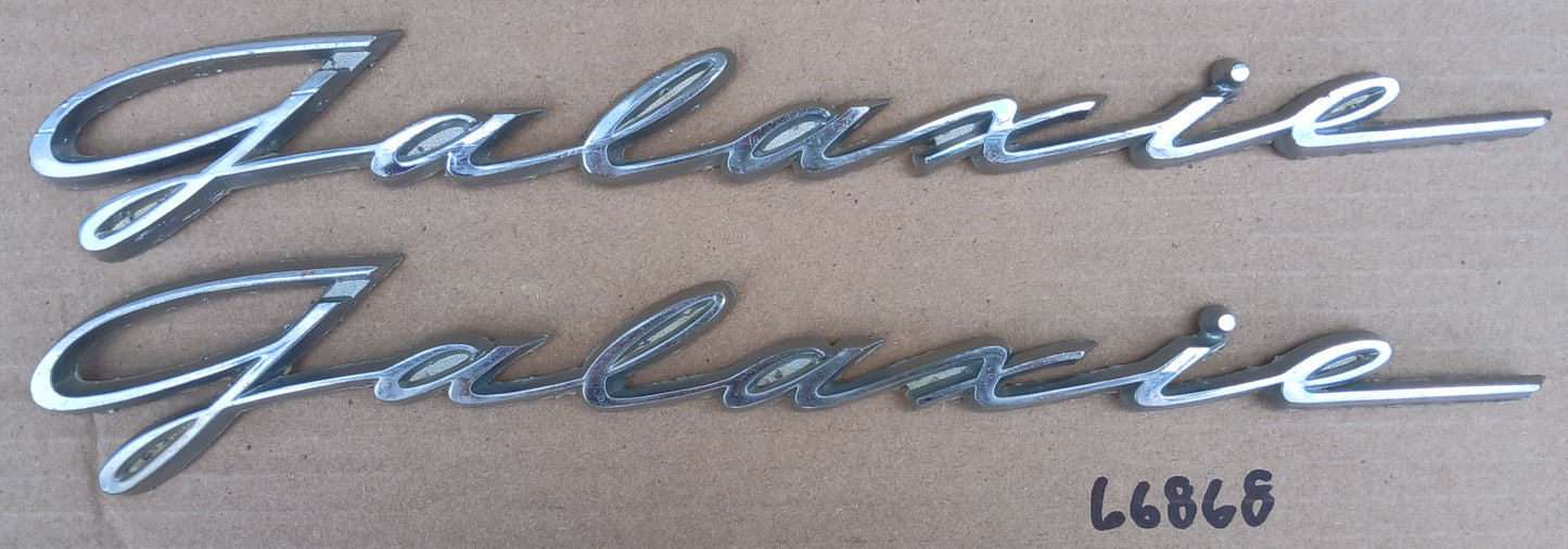 1959 Ford Galaxie Script Rear Quarter pair