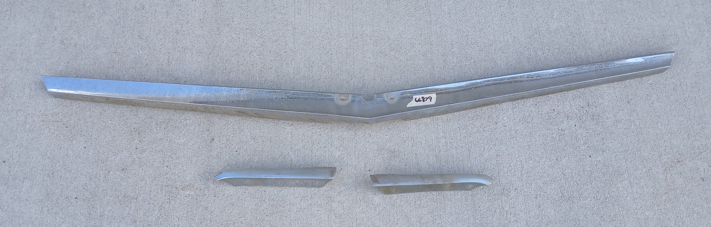 1959 Ford Galaxie 500 Trunk Trim 3pc