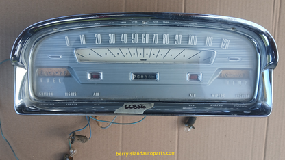 1959 Ford Speedometer Cluster Galaxie Fairlane Ranchero Country Squire