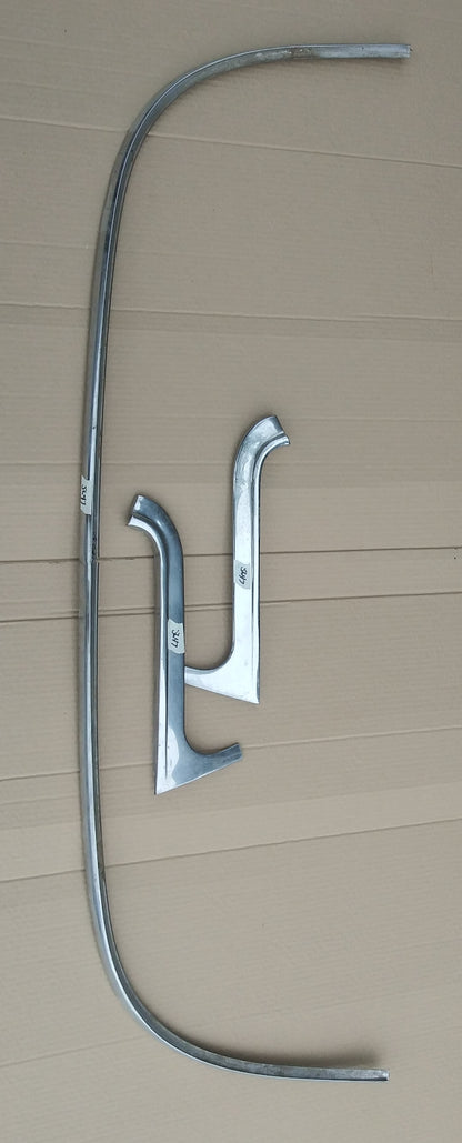 1959 Ford lower windshield and A pillar trim