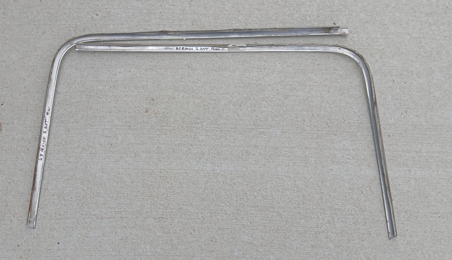 1962 Buick LeSabre Rear Window Trim 2 pc