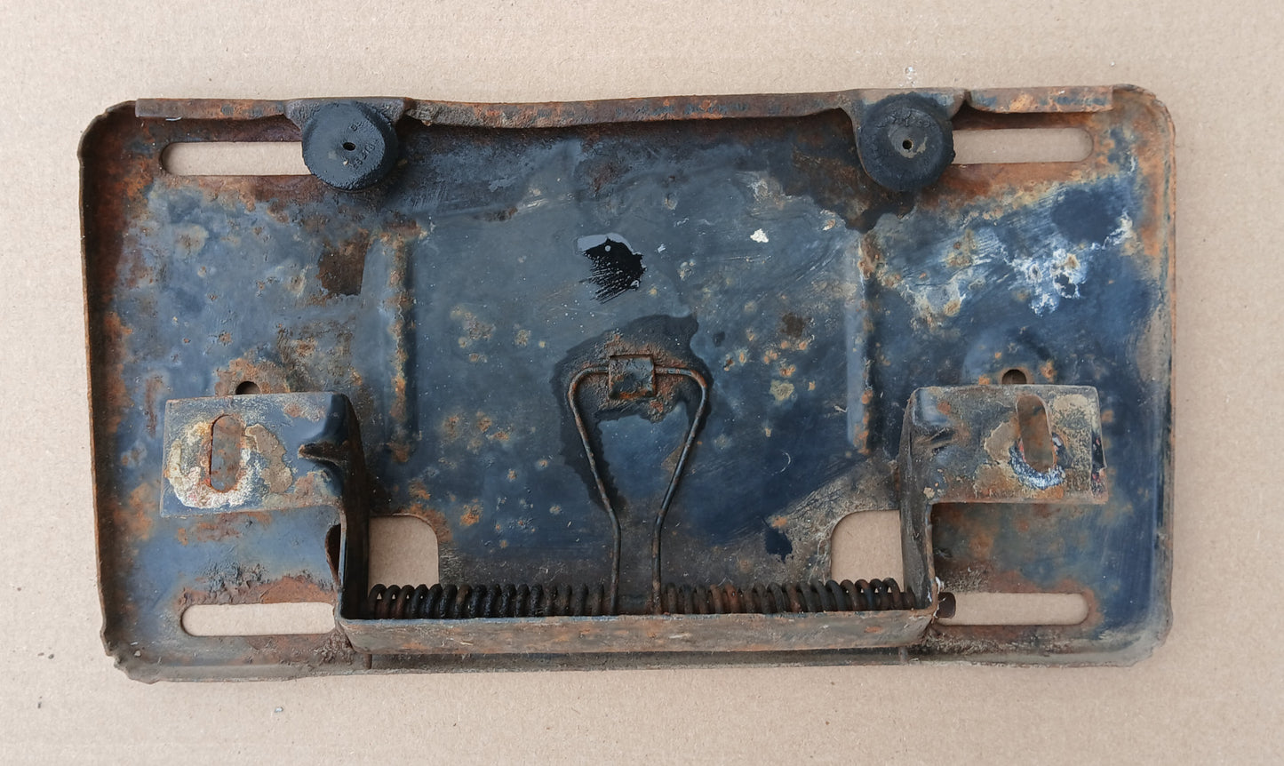 1963 Dodge 330 Flipdown License Plate Holder