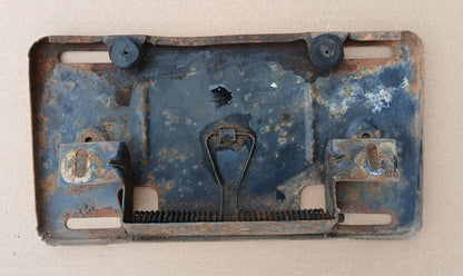 1963 Dodge 330 Flipdown License Plate Holder