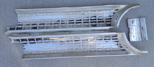 1963 Ford Galaxie 500 Rear Panel Set with Fuel Door Cover