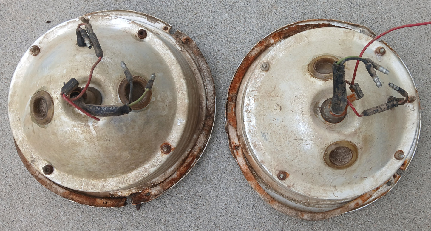 1963 Ford Galaxie Taillight Assembly pair SAE-R-63FD