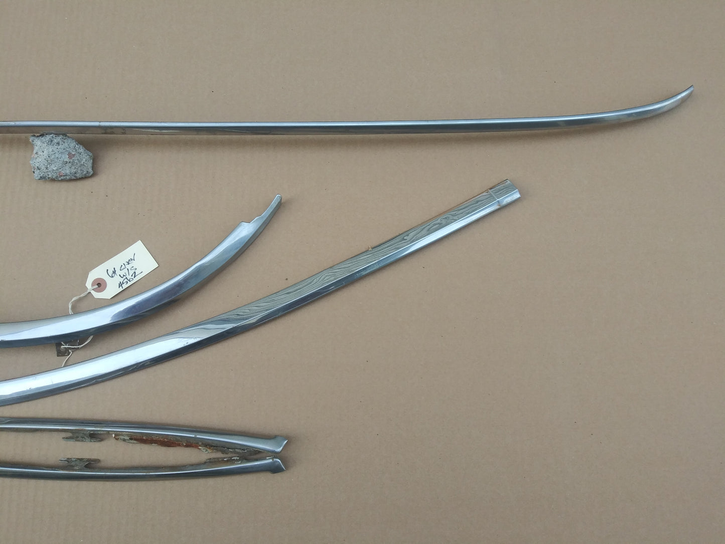 1964 Chevrolet Impala Belair Biscayne Wagon Windshield Trim