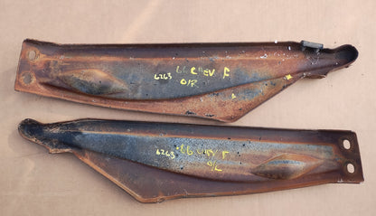 1966 Chevrolet Impala Belair Biscayne Caprice Wagon front bumper brackets outer pair