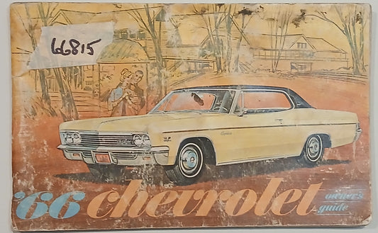 1966 Chevrolet Owners Guide