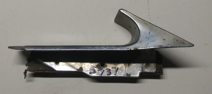 1966 Ford Galaxie 2d HT rear quarter window end trim LH