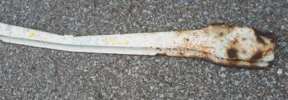 1967 Ford Fairlane front bumper filler white