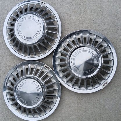1967 Ford Thunderbird Wheel Covers 3 count