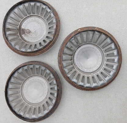 1967 Ford Thunderbird Wheel Covers 3 count