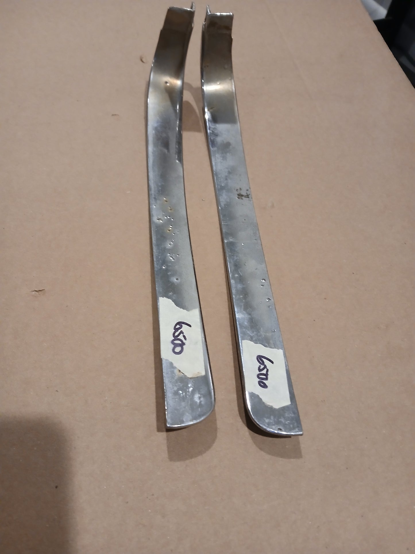1967 Mercury Cougar C pillar window trim