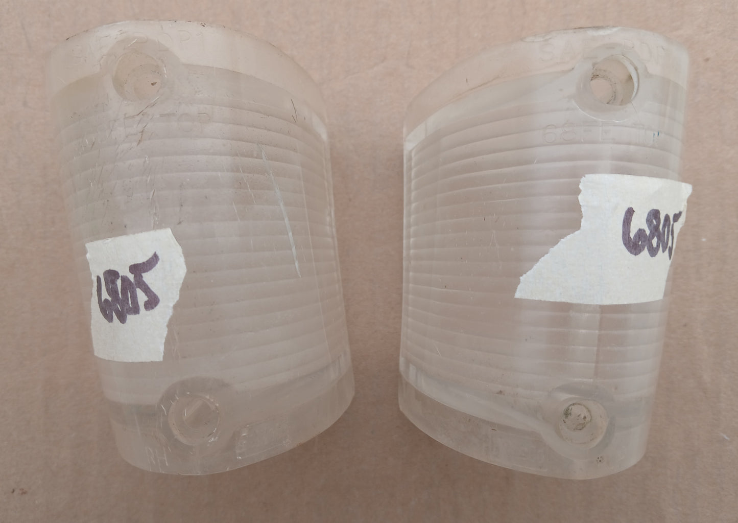 1968-69 Ford Fairlane Torino Ranchero Turn Signal Lenses pair