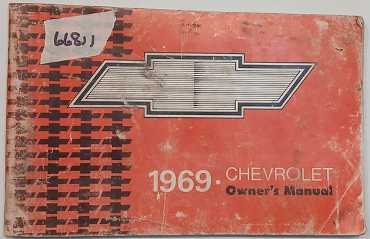 1969 Chevrolet Owners Manual