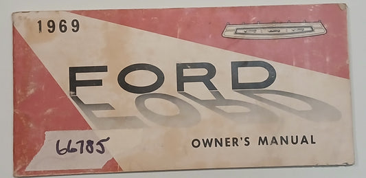 1969 Ford Owners Manual