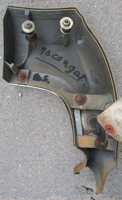 1970 Mercury Cougar rear quarter panel extension driver side