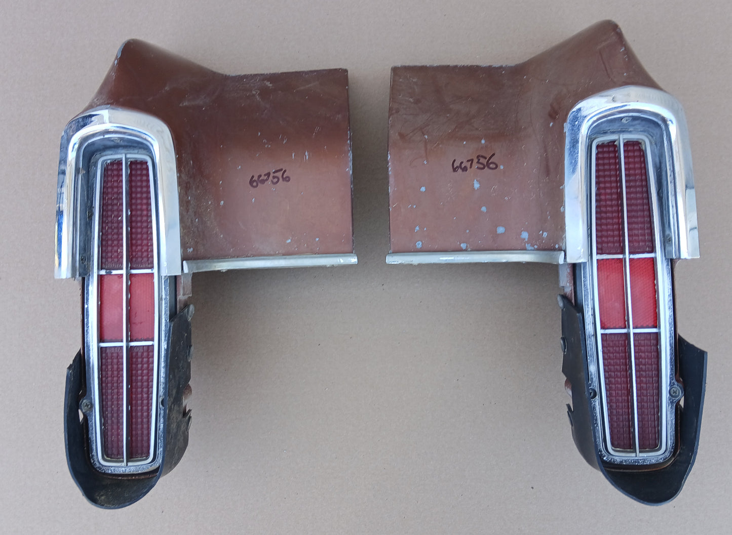 1971 Chevrolet Monte Carlo Rear Quarter Panel Extensions pair