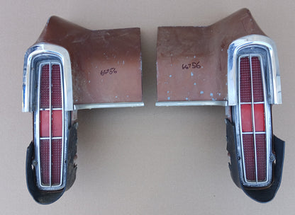 1971 Chevrolet Monte Carlo Rear Quarter Panel Extensions pair