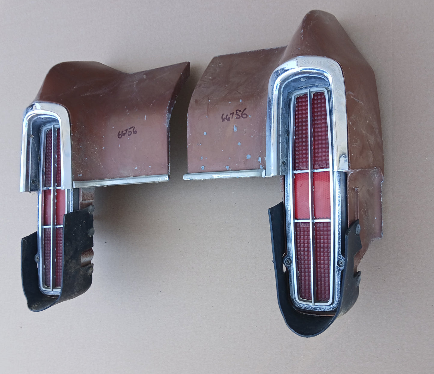 1971 Chevrolet Monte Carlo Rear Quarter Panel Extensions pair