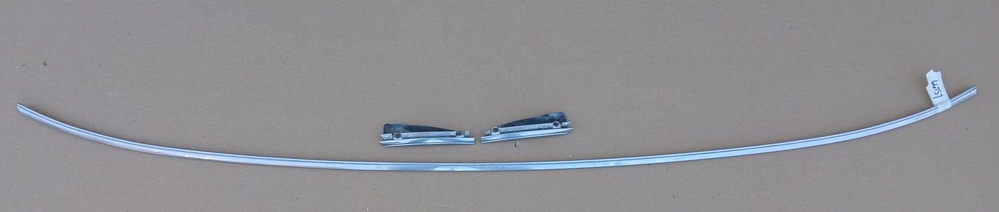 1971 Chevrolet Monte Carlo Hood Cowl Trim 3 pc