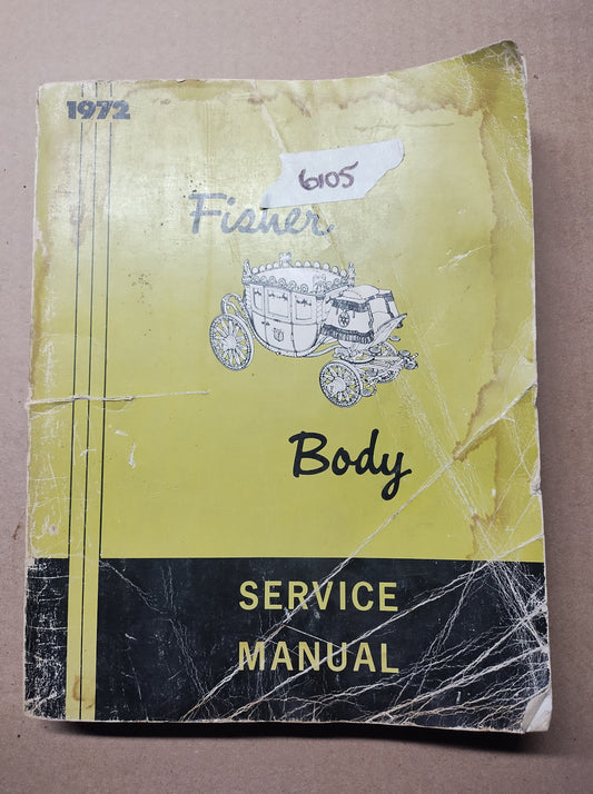 1972 GM Fisher Body Service Manual